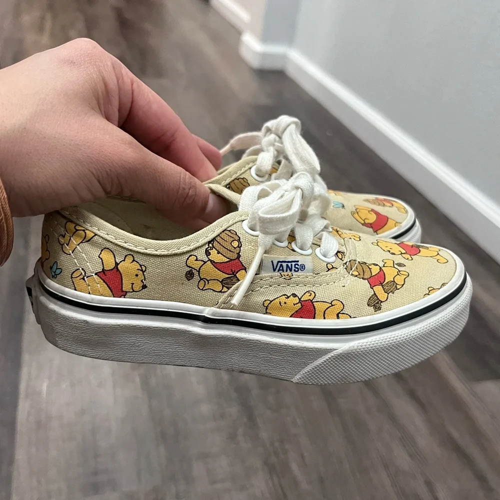 Vans Cream and White Winnie the Pooh Shoes - Picture 7 of 7